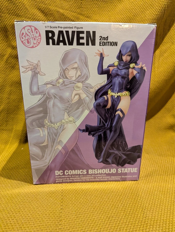 KOTOBUKIYA DC COMICS RAVEN BISHOUJO STATUE 2nd Edition (Purple) - Image 3 of 4