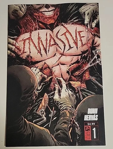 INVASIVE #1 (OF 4) 12/2023 NM/NM- CVR C BRIAN LEVEL VARIANT (MR) ONI PRESS 