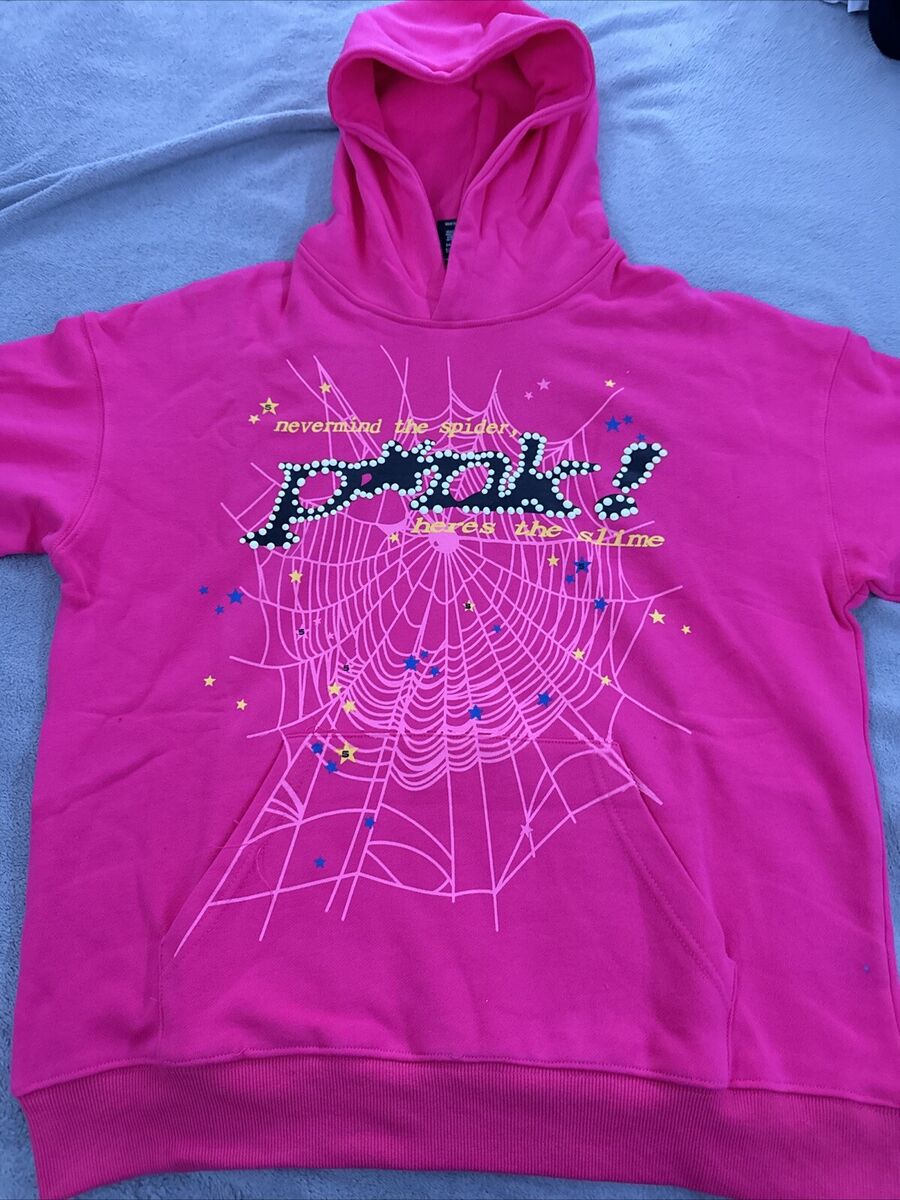 SPIDER WORLDWIDE PUNK V2 HOODIE PINK - 100% AUTHENTIC SPIDER WORLDWIDE PUNK V2 HOODIE PINK - 100% AUTHENTIC
