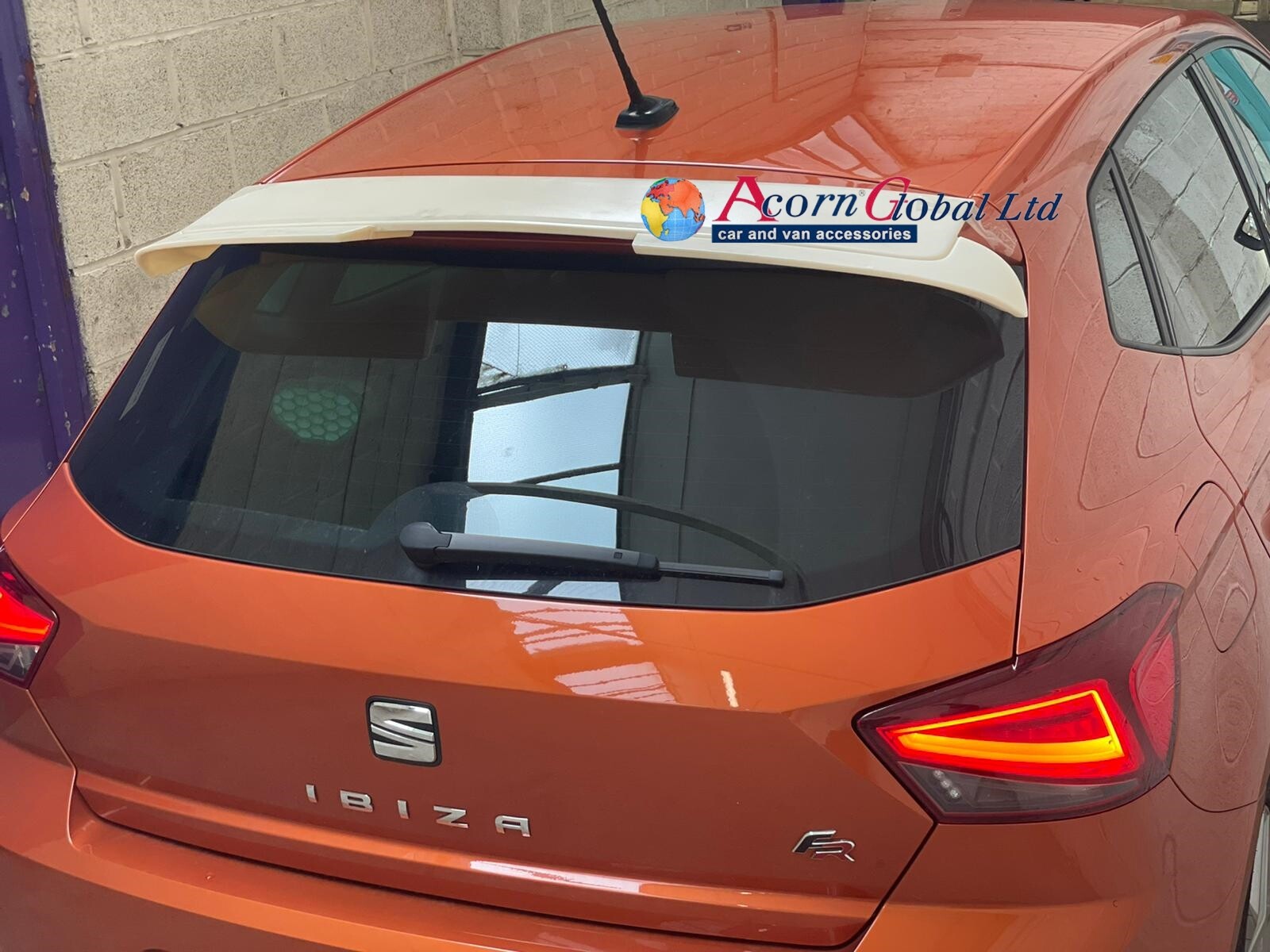 Splitter Spoiler anteriore per Seat Ibiza 6J FR 2008 2012 Cod. SE IB 4 FR FD1G