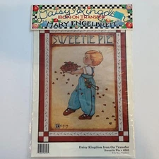 Mary Engelbreit Daisy Kingdom Iron On Transfer 'Sweetie Pie' Vtg 1990