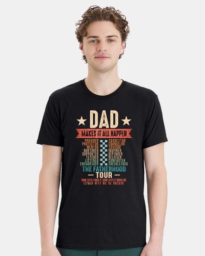 Camiseta Día del Padre Papá Hazlo Superar Divertida Regalo Día del Padre Papá Camisa - Imagen 3 de 12