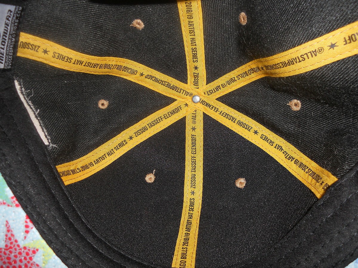 Casquette Chicago Bulls Artist Hat Series - Édition Spéciale Tasseff-Elenkoff 03/08/19 - Neuf Jamais Porté