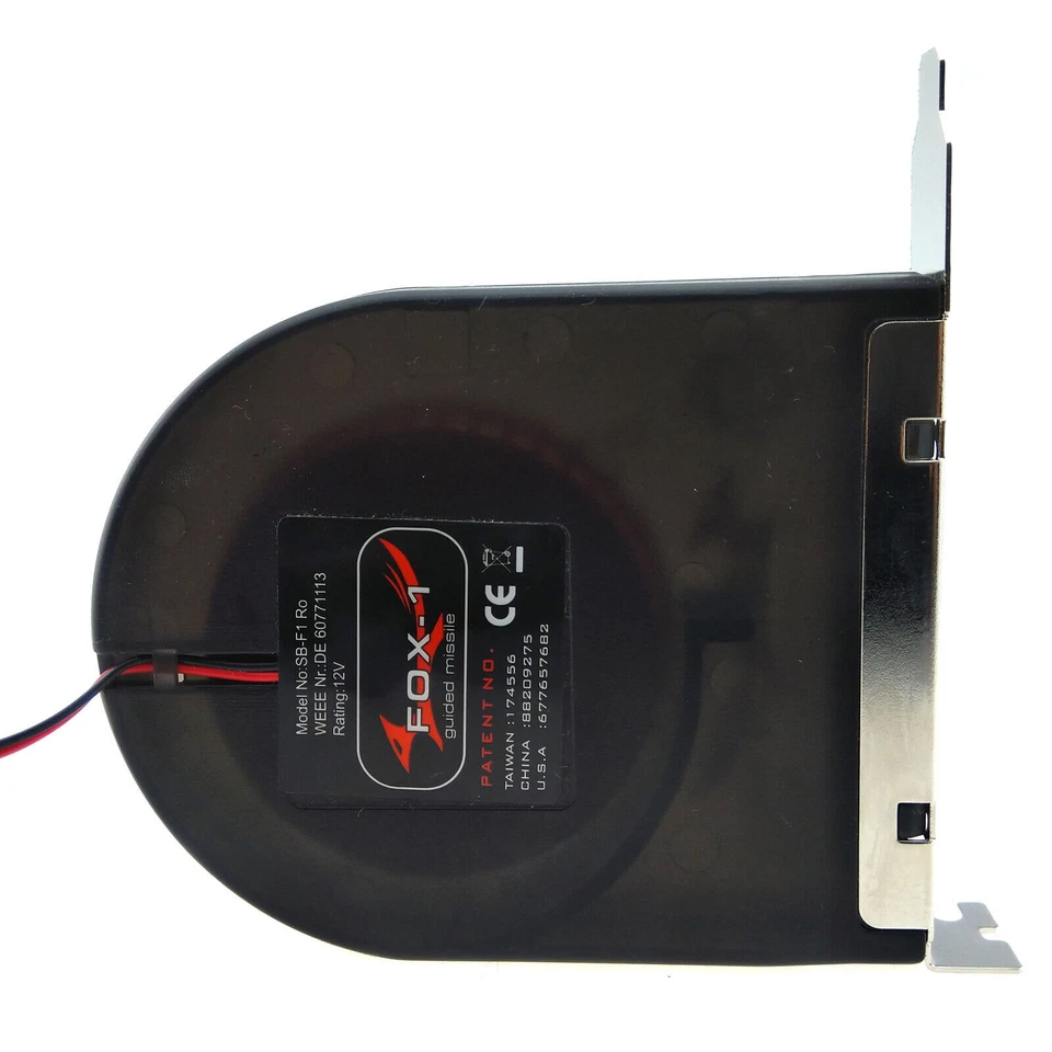 PCI Slot Fan PC System Heat Air Exhaust Cooling 4-pin Power 12V 2200rpm 42CFM - Image 4 of 4