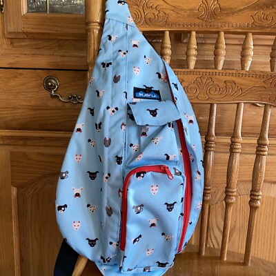 HTF Kavu Sling Rope bag Puppitude dogs | eBay display picture 1