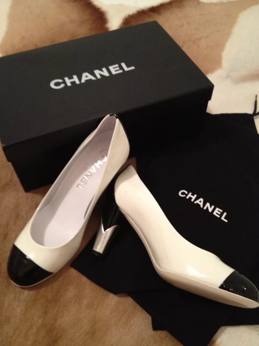 Cap toe chanel clearance
