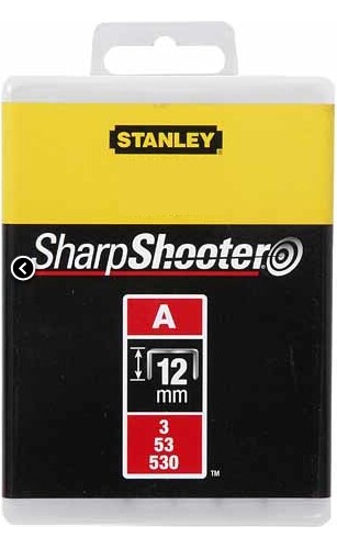 Punti "A" per graffatrice mm 12 1-TRA208T Stanley