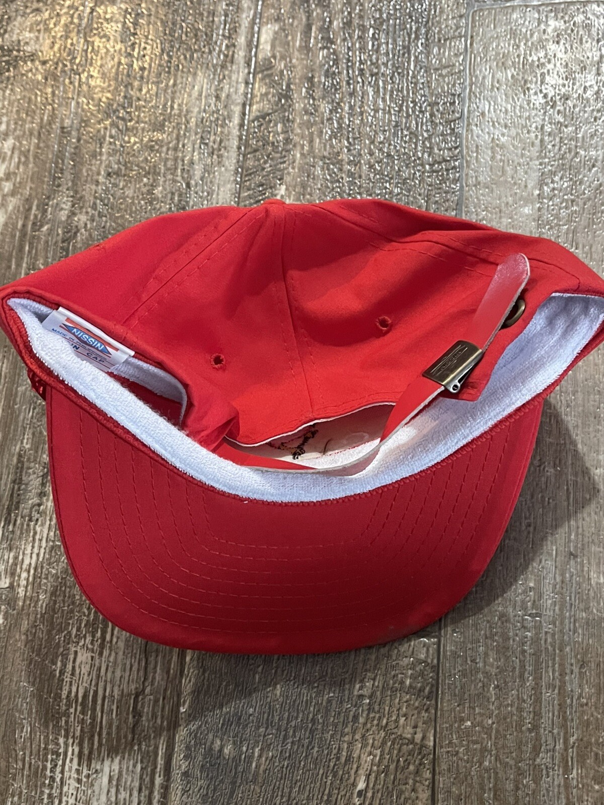 Cardinal Compression Red Solid Rope Hat Strapback… - image 8