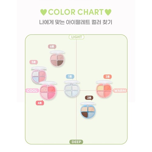 Colorgram Tintin Dory Eyeshadow Palette 4g Pearl Matte Daily Eye Shadow - Picture 7 of 20