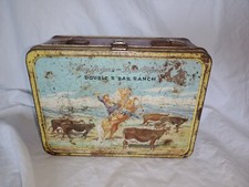 Mid Century Modern Roy Rogers Dale Evans Double R Bar Ranch Lunchbox