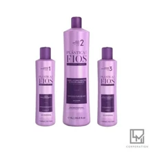 Hair straightener Brazilian Keratin Cadiveu Plastica dos Fios 1L+300ML+300ML