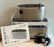 Roberts Classic DAB2 FM RDS Digital Portable Radio Battery or 7.5 UK Adapter