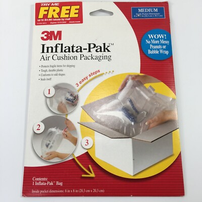 【交渉OK】輸入3M inflata-pakエアクッションパッケージMedium 3M Inflata-Pak Air Cushion Packaging Lot of 3 Medium Small NEW | eBay