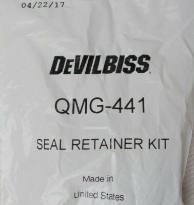 Seal Retainer Kit For: Pressure Tank Devilbiss QMG-441