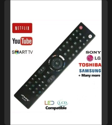 NEU Universal Fernbedienung für alle Smart TV, mit YouTube & Netflix Option