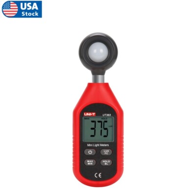 UNI-T Digital illuminance Light Meter Lux meter Photometer 0~199,900Lux Fc Test