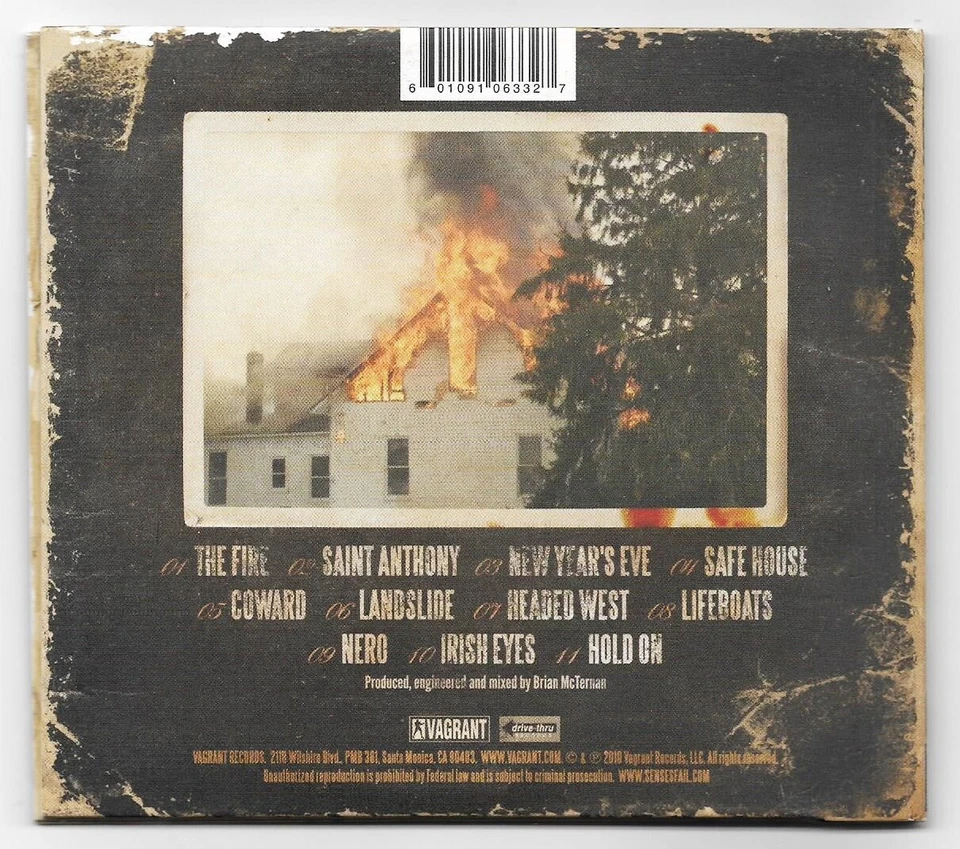 Senses Fail – The Fire / Limited Deluxe Edition / CD + DVD / Digipak - Bild 2 von 2