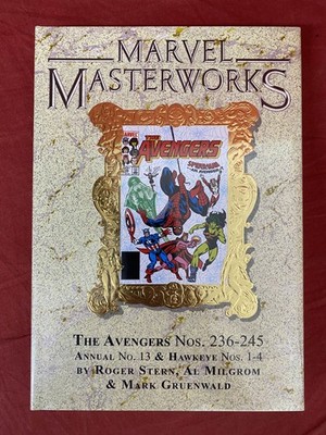 MARVEL MASTERWORKS 342 Avengers VOL 23 HARDCOVER DIRECT MARKET DM VARIANT SEALED