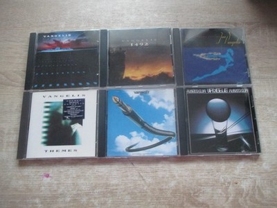 VANGELIS 9 CD 1 Maxi Sammlung The City + Spiral + Beaubourg + Themes + ...