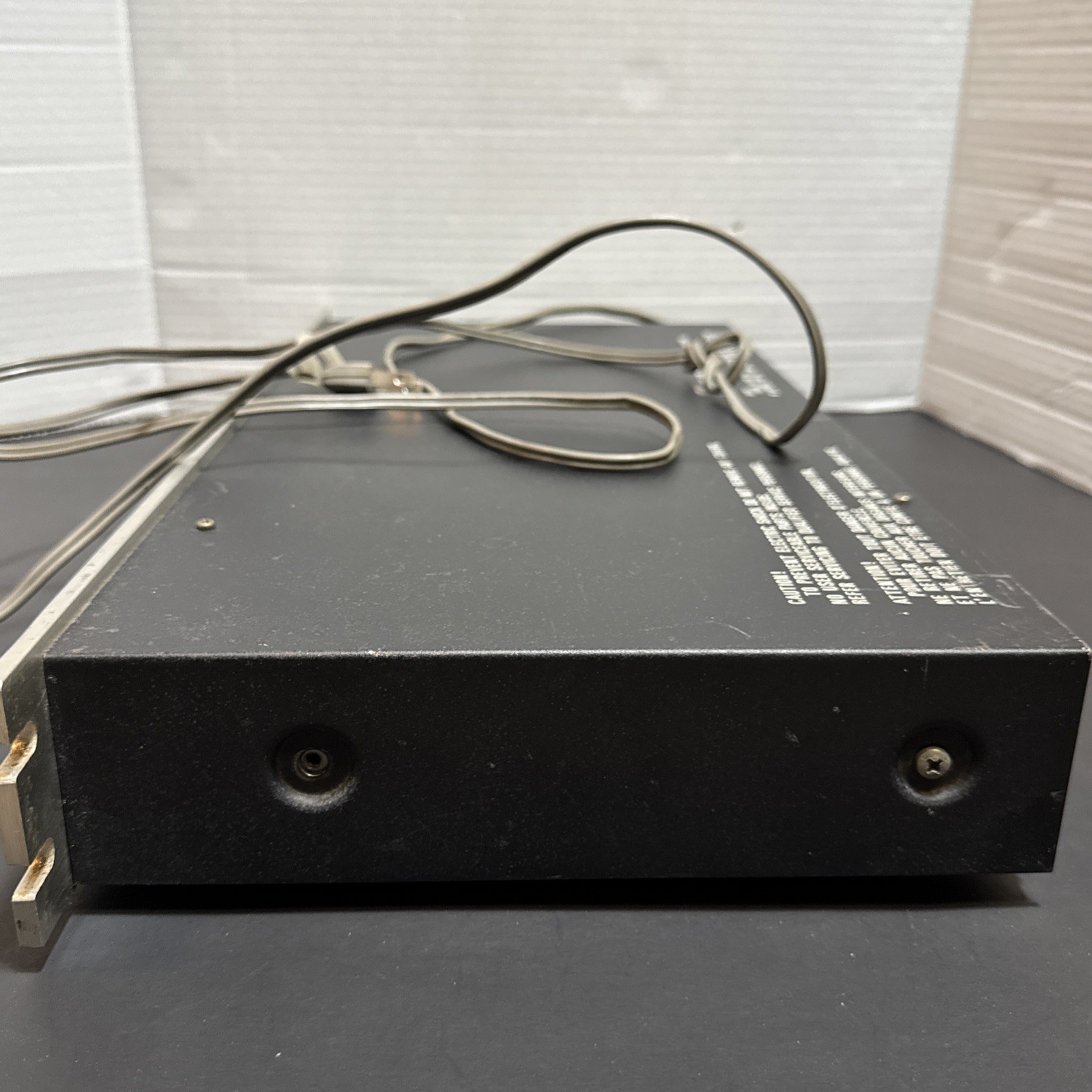 NIKKO Beta II Stereo Pre-Amplifier Vintage Silver Japan Phono Powers On