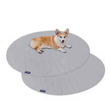 Washable Pee Pads for Dogs 2 Pack Waterproof Dog Whelping Pads Reusable Pee P...