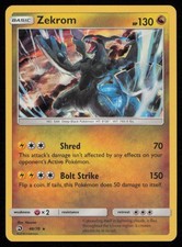 Zekrom 46/70 Holo Rare Pokemon Dragon Majesty DRM LP