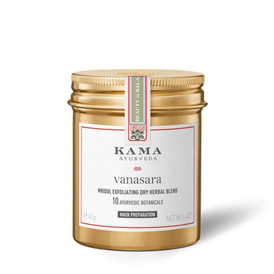 Kama Ayurveda Vanasara Mild Exfoliating | Dry Herbal Blend Face Cleansers | 100g