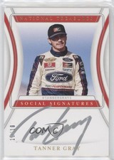 2020 National Treasures Social Signatures Holo Gold 10/10 Tanner Gray Auto 07qr