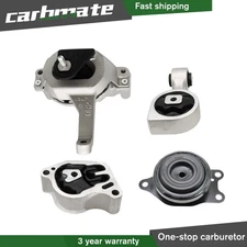 4PCS For 07-16 Nissan Altima 2.5L Auto CVT Engine Motor & Transmission Mount Kit