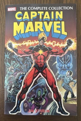 Captain Marvel by Jim Starlin: The Complete Collection TPB OOP