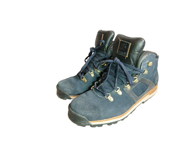Timberland GT Scramble Mid WP Herren Gr. 43 Outdoor Stiefel Wanderschuhe Blau
