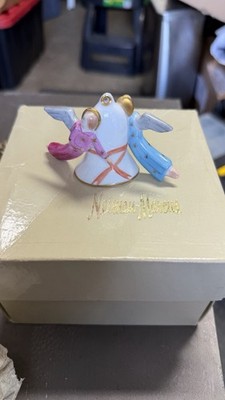 Herend Hungary Neiman Marcus Angel Bell Hand Painted Porcelain 1984