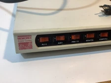 Vintage Memorex Power Center (Model PC-0061) Outlet Surge Protector 