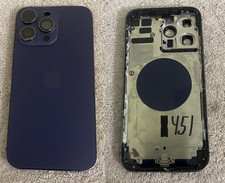 Apple iPhone 14 Pro Max rear back housing glass chassis Purple 451