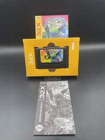 Kolibri Sega Genesis 32x CIB Complete In Box Manual Authentic Sleeve Tested Work