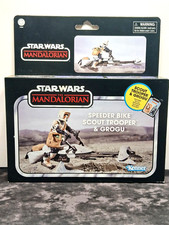 Star Wars The Vintage Collection Speeder Bike and Scout Trooper - ROTJ - Sealed
