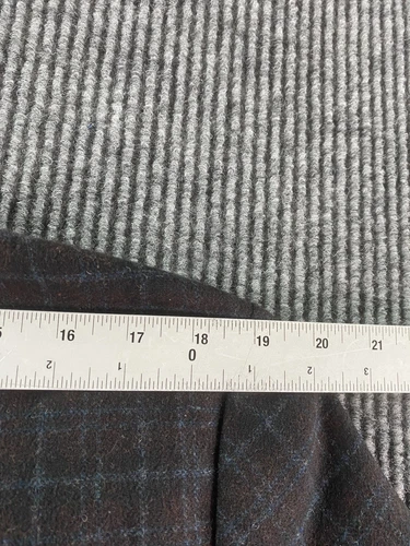 Tommy Bahama Sport Coat Large Taupe Polyester Wool Windowpane Luxury Designer - Picture 5 of 15