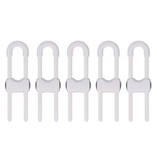 U Shaped Cabinet Locks 5Pcs Easy To Use Multifunctional Cabinet Handle Locks HEN