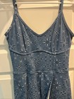 Bandana Print Sports Dress Size Small Women's Blue White Skort Sleeveless Tennis — photo 2