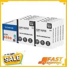 Pen Gear Copy Paper, 8.5" x 11", 92 Bright White, 20 lb., 10 Ream Case