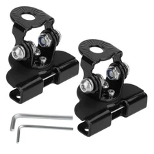  2PCS Ditch Light Brackets, Adjustable Spotlight Hood Grille LED Mounting 