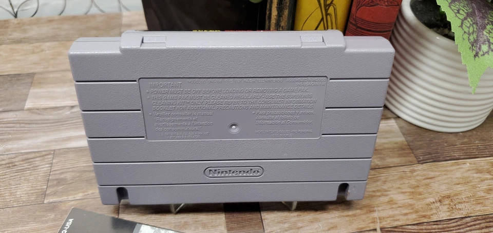 Super Black Bass SNES Authentic Super Nintendo Game Cartridge + Manual - Image 3 of 3