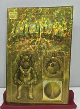 Do You Pooh Deadpooh Action Figure, Secret Wars Variant. Gold Crystal Foil AP1 comic cover