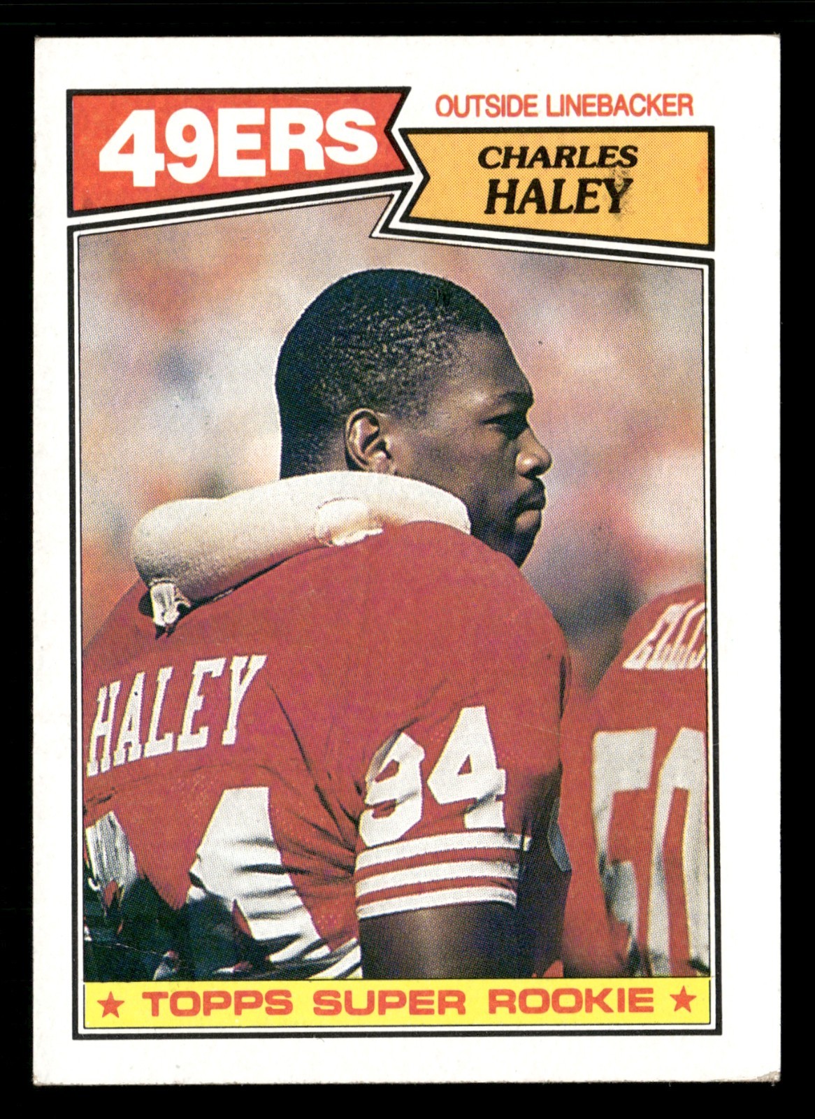 1987 Topps Football Card #125 Charles Haley
