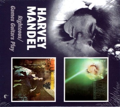 Harvey Mandel   Righteous / Games Guitars Play CD 2005 Blues Rock BGO