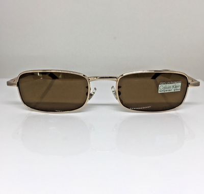 Calvin Klein Reflective Gold Sunglasses Calvin Klein Jeans CKJ25202S 717 Pilot Matte Gold Sunglasses  main image 2