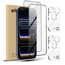 Tempered Glass Screen Lens Protector Curved For Apple iPhone 17 Pro Max Air 17