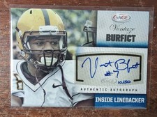 2012 SAGE Autographs Platinum #A6 Vontaze Burfict 10/50