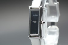 Orologio Donna Vintage Gucci 1500L 12mm Quadrante Nero Quarzo Bracciale GIAPPONE [N MINT]