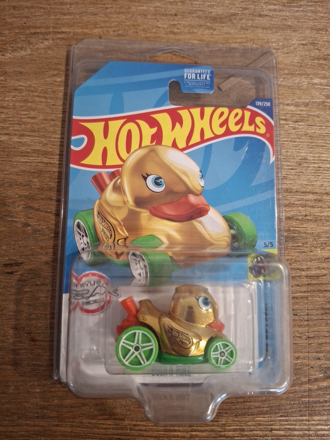 2021 Hot Wheels Street Beasts Duck 'N Roll, Gold Collector #139 - Treasure Hunt